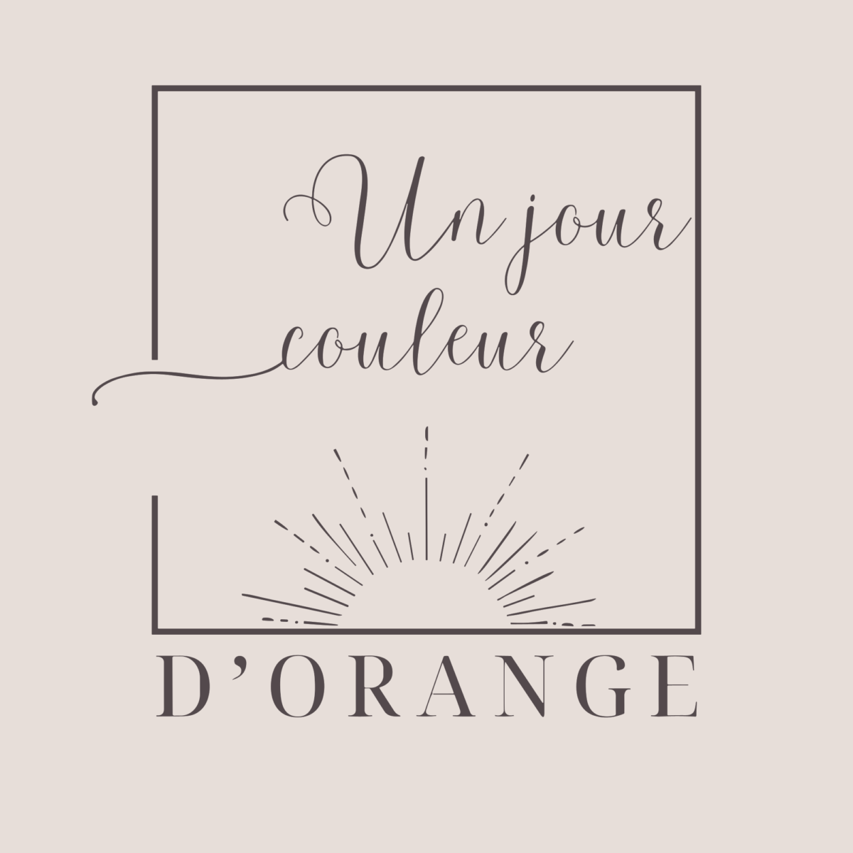 Un jour couleur D’ORANGE